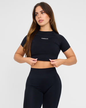 Evolve Sømløs SS Crop Top