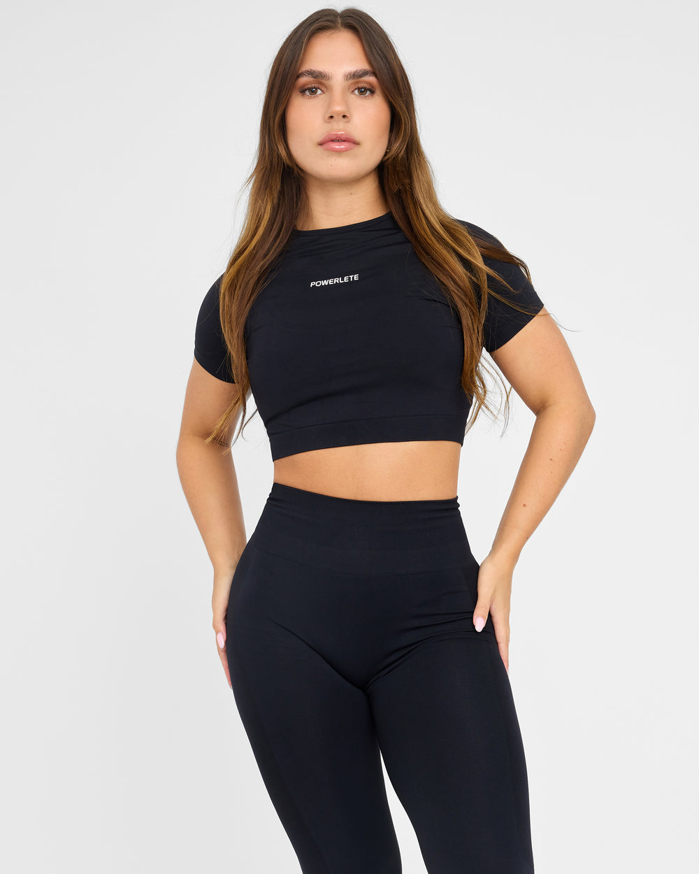 Evolve Sømløs SS Crop Top