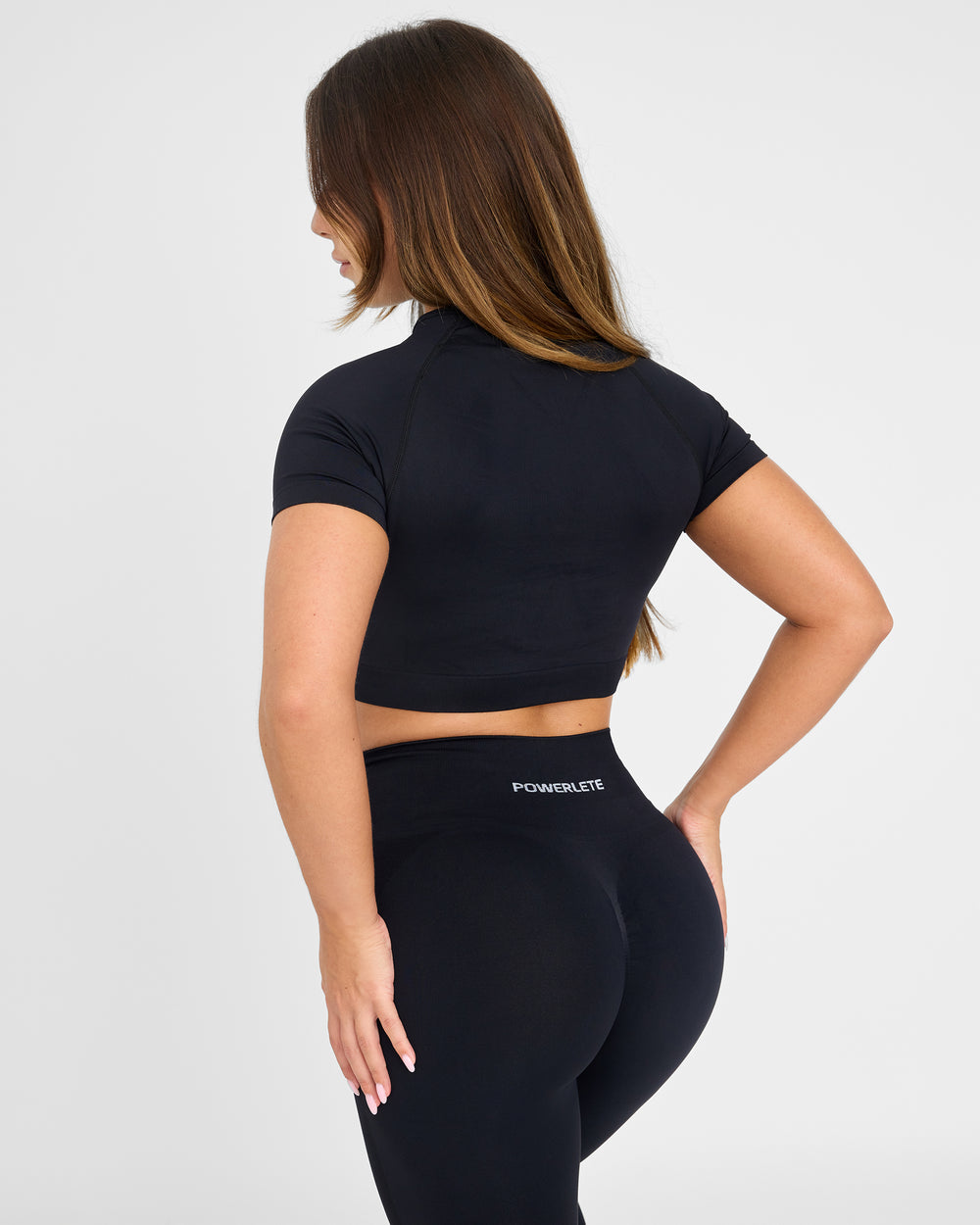 Evolve Sømløs SS Crop Top