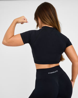Evolve Sømløs SS Crop Top