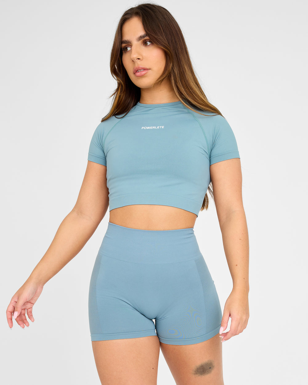 Evolve Crop Top SS senza cuciture
