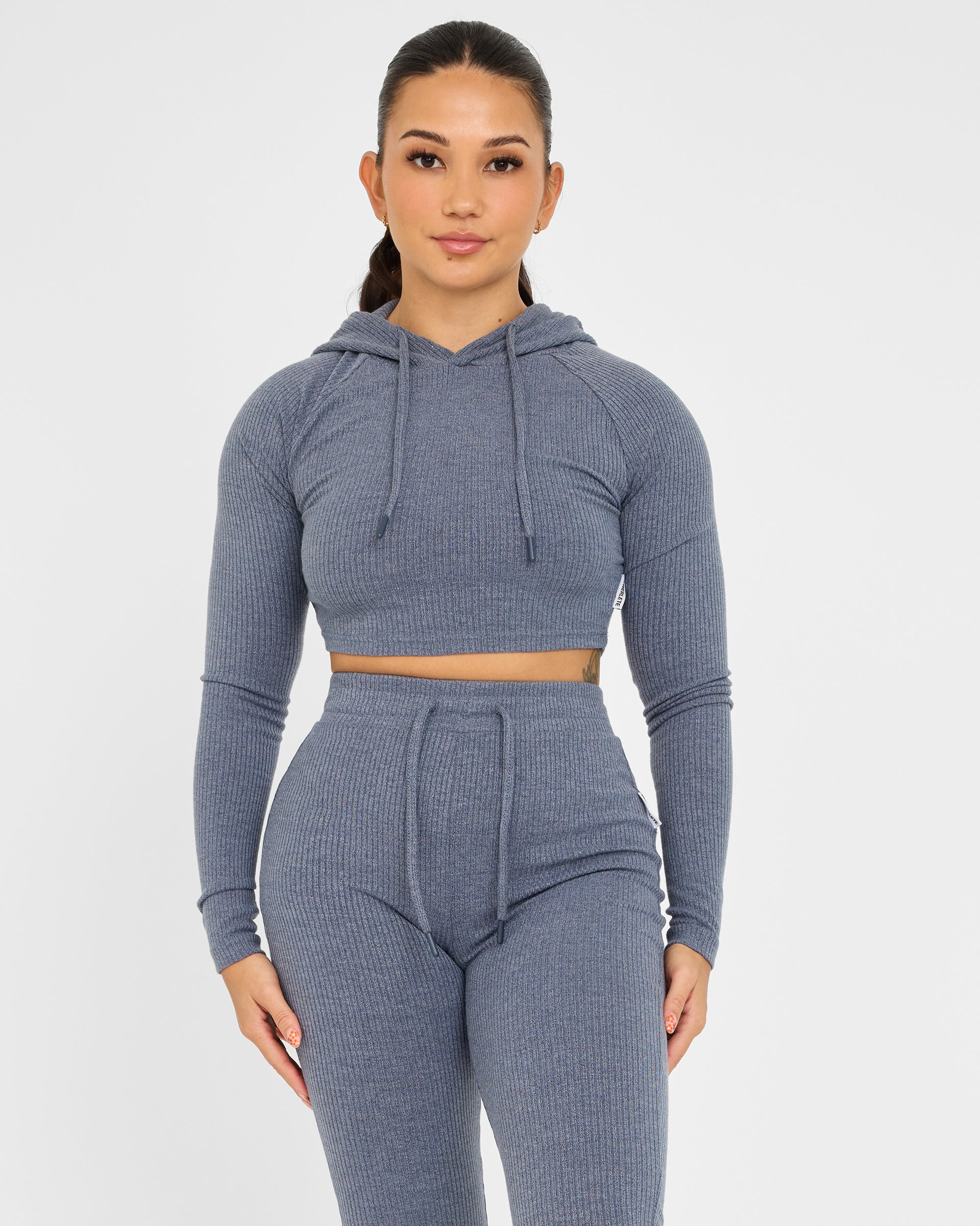 Lounge-Hoodie mit kurzem Schnitt